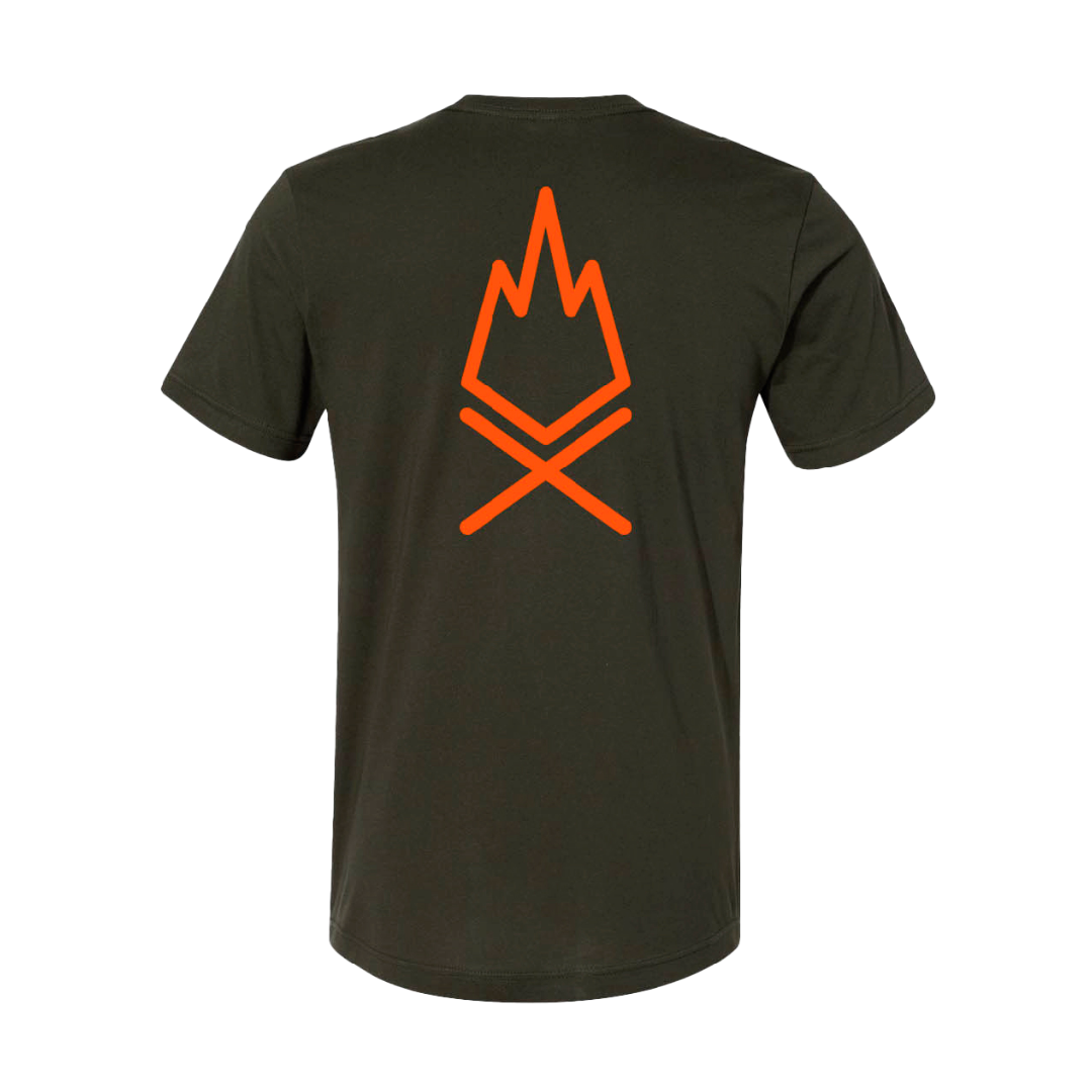 PIT COMMAND LOGO T-SHIRT (FRONT AND BACK)